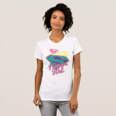 T-shirt Cursive de Supergirl (Devant entier)
