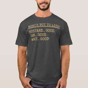 T-shirt Custard Jam Viande Bon fusil Pour Vos Amis Merci