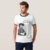 T-shirt Custer donne un coup de pied A$s ! (Devant entier)