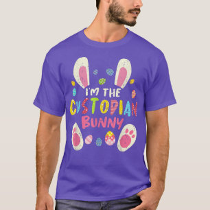 T-shirt Custodian Easter Matching Family Party 