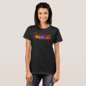 T-shirt Custodian Squad Janitorial Back To School Janitor (Devant entier)