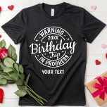 T-shirt Custom 10th 20th 30th 40th 50 Birthday Trip Travel<br><div class="desc">Custom 10th 20th 30th 40th 50 Birthday Trip Travel T-Shirt</div>