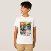 T-shirt Custom Best Son Ever 6 photo collage (Devant entier)