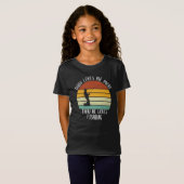 T-Shirt CUSTOM Dada M'Aime Plus Qu'Il N'Aime La Pêche (Devant entier)