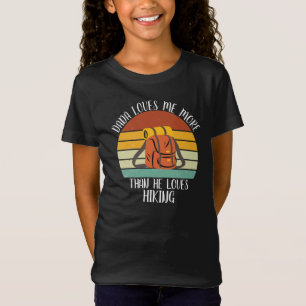 T-Shirt CUSTOM Dada M'Aime Plus Qu'Il N'Aime Randonnée