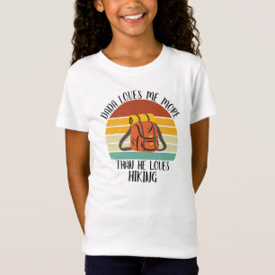 T-Shirt CUSTOM Dada M'Aime Plus Qu'Il N'Aime Randonnée