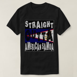 T-shirt CUSTOM Droit Devant American Samoa meme Tee Tee