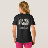 T-shirt Custom Explore Beyond Camping Crew 2026 (Dos entier)