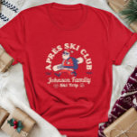 T-shirt Custom Family Friends Group Ski Trier Snowboard<br><div class="desc">Créez des souvenirs durables avec notre chemise Ski Trip personnalisée pour les familles, les amis ou les groupes. Cette chemise Custom Family Ski Trip est parfaite pour célébrer votre aventure sur la neige. Personnalisez avec votre nom de famille ou les détails de votre voyage de groupe pour en faire le...</div>