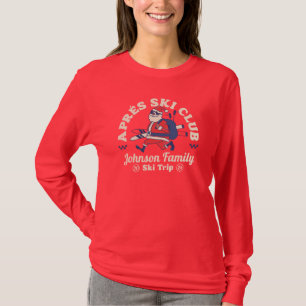 T-shirt Custom Family Friends Group Ski Trip Ski
