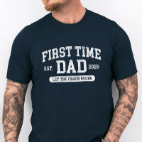 Custom First Time Papa Funny New Papa Fête des pèr