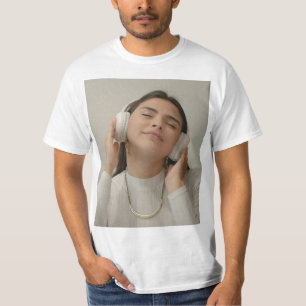 T-shirt Custom Full Photo Moderne 