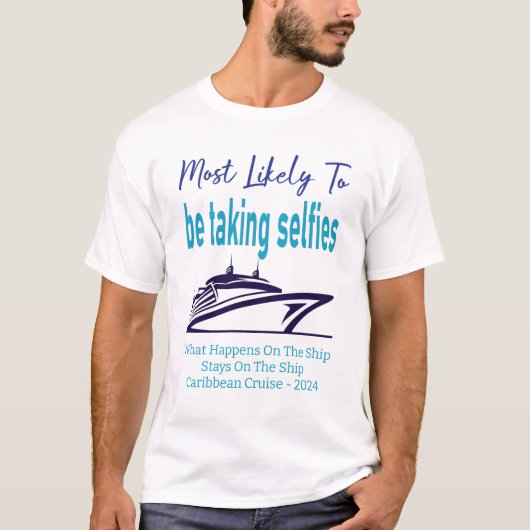 T-shirt Custom Funny Friends Family Cruise Ship (Devant)