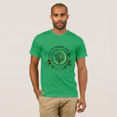 T-shirt Custom Green Sharmrock Arbre de vie (Devant entier)