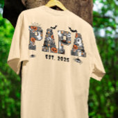 T-shirt Custom Halloween PAPA DAD spooky theme