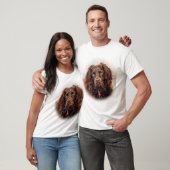 T-shirt Custom Impressionist Boykin Spaniel Portrait (Unisexe)