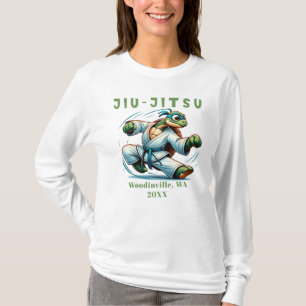 T-shirt Custom Jiu-Jitsu Martial Arts Lieu Nom Date