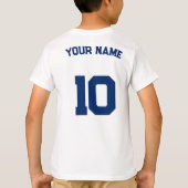 T-shirt Custom Kids’ Football Tee – Name & Number (Dos)