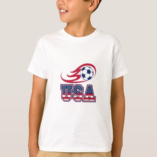 T-shirt Custom Kids’ Football Tee – Name & Number (Devant)