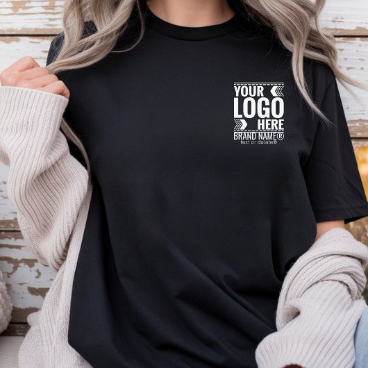 T-shirt Custom Logo, Business or Brand Logo Personalized