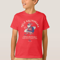 Custom Mele Kalikimaka Père Noël Noël hawaïen