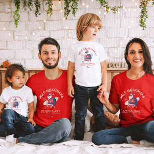 T-shirt Custom Mele Kalikimaka Père Noël Noël hawaïen