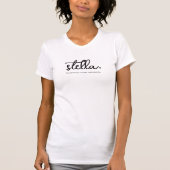 T-shirt Custom Modern Ajouter Votre Marque Nom Typographie (Devant)