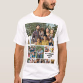 T-shirt Custom Modern Family 14 Photo Collage Modèle (Devant)