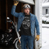 T-shirt Custom Name Biker Dad Long Sleeve Gift