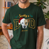 T-shirt Custom Pet Photo Face with Santa Hat Christmas