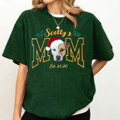 T-shirt Custom Pet Photo Face with Santa Hat Christmas