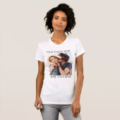 T-shirt Custom Photo and Text (Devant entier)