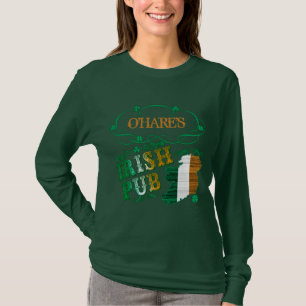 T-shirt CUSTOM Pub Tee Ajouter Your Irish Pub's Name