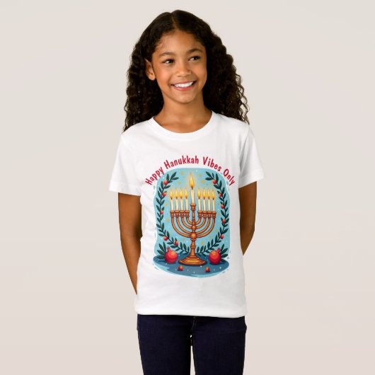 T-Shirt Custom text Hanukkah Festival of Fun  (Devant entier)