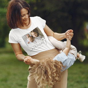 T-shirt Custom We Love You Mommy Photo