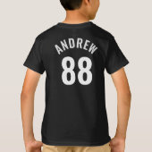 T-shirt Custom Youth Sports Team with Player Number (Dos)