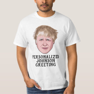 T-SHIRT CUSTOMISÉ BORIS JOHNSON