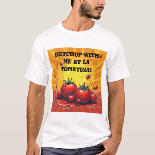 T-shirt customisé La Tomatina - Fest personnalisée (Devant)