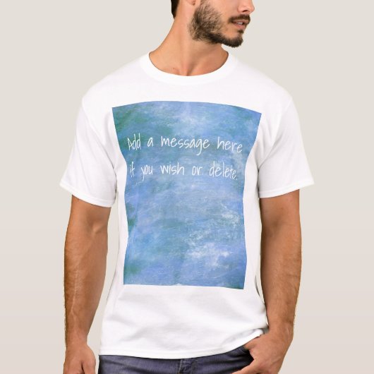 T-shirt Customisez le votre (Devant)
