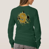 T-shirt Customisez votre texte, fleur de lis (Dos)