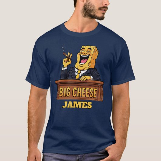 T-shirt Customizable Big Cheese (Devant)