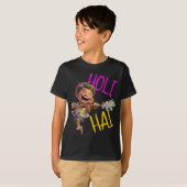 T-shirt Customizable "Holi Hai" Vibrant tee for Kid Boys (Devant entier)