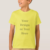 T-shirt Customizable Your Design or Text Here Personalized (Devant)