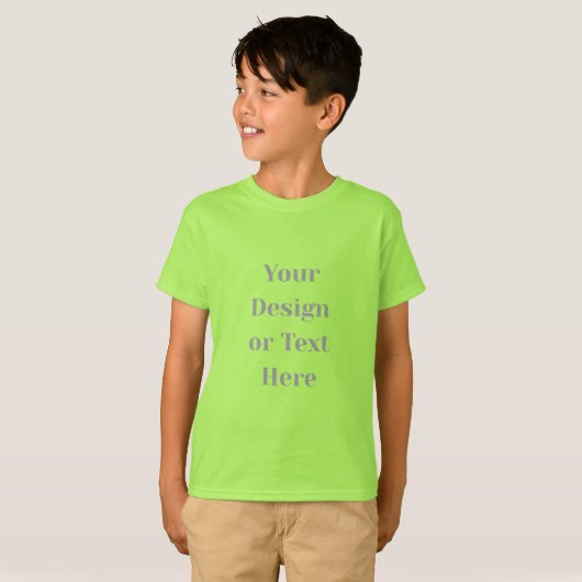 T-shirt Customizable Your Design or Text Here Personalized (Devant entier)