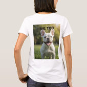 T-shirt Customized with 2 and text (Dos)
