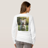 T-shirt Customized with 2 and text (Dos entier)