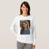 T-shirt Customized with two photos (Devant entier)
