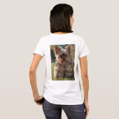 T-shirt Customized with two photos (Dos entier)