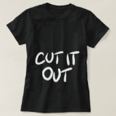 T-shirt Cut (Design devant)