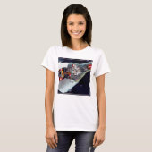 T-shirt Cutaway Un Appareil Spacecraft Gemini À Deux Perso (Devant entier)